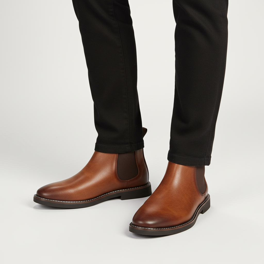 Klassische Herren Chelsea Boots - Leon