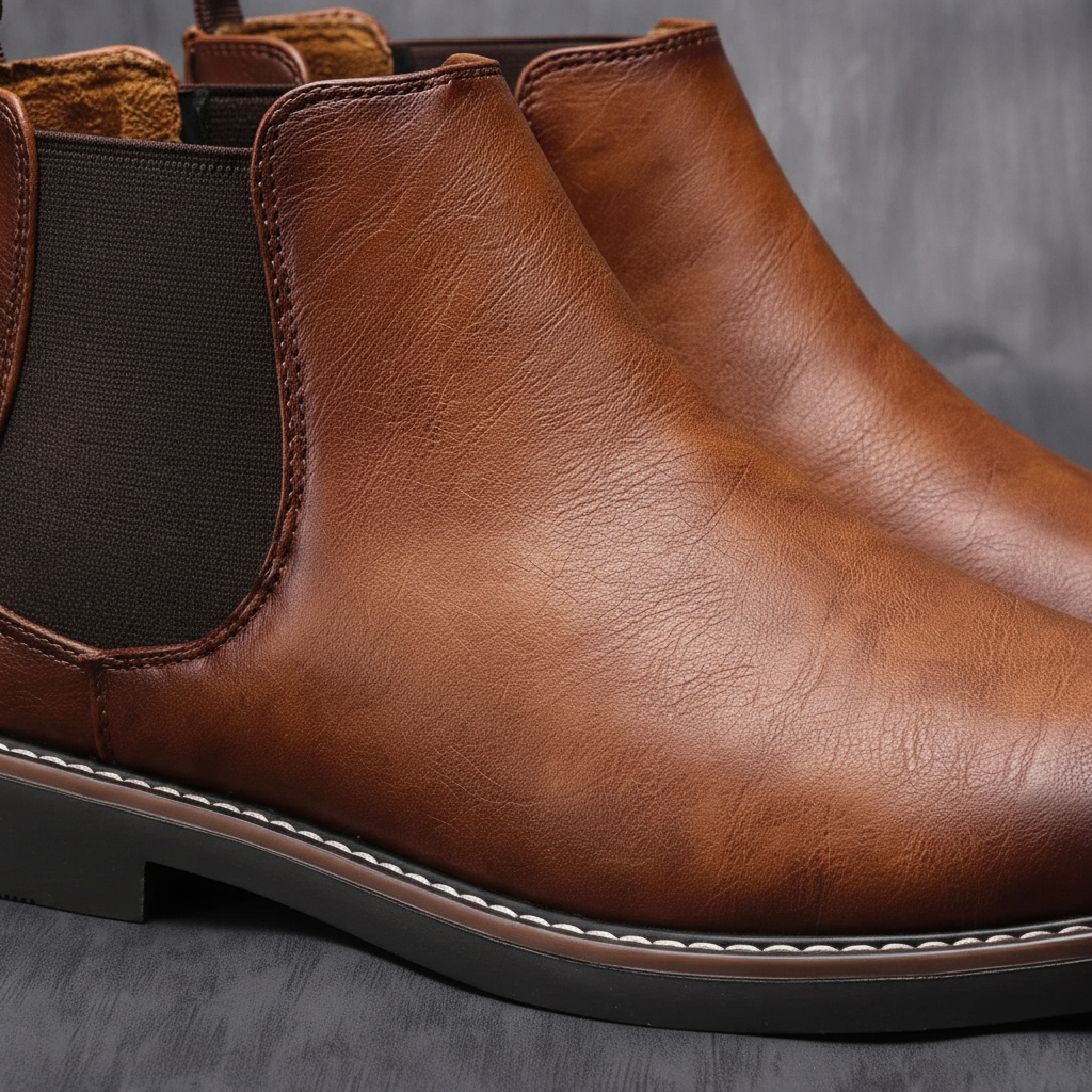Klassische Herren Chelsea Boots - Leon