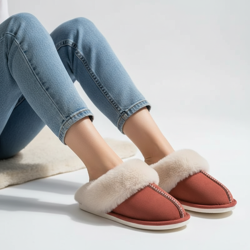 Kunstsuede Außen Mit Plüsch Innen - SnugFluff