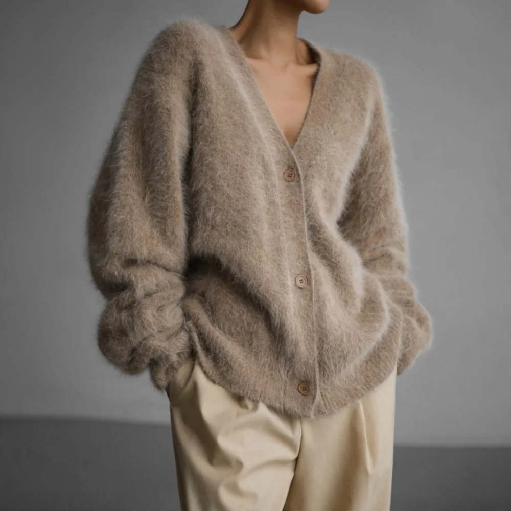 Ladies' Cashmere Cardigan – Noelia Autumn Magic