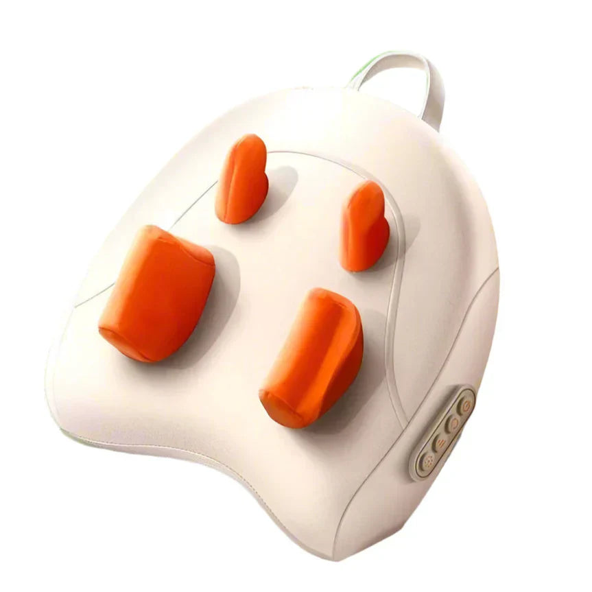 Wireless Shiatsu Massage Pillow with Heat for Neck, Back & Legs – Auron