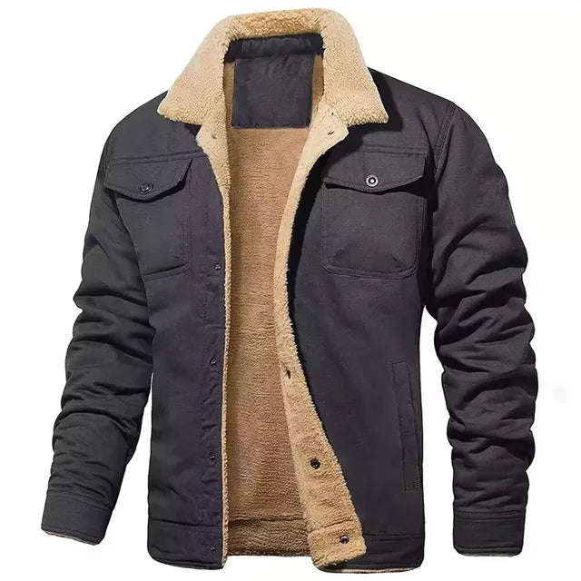 Men's bomber jacket made of cotton fleece – Ewan