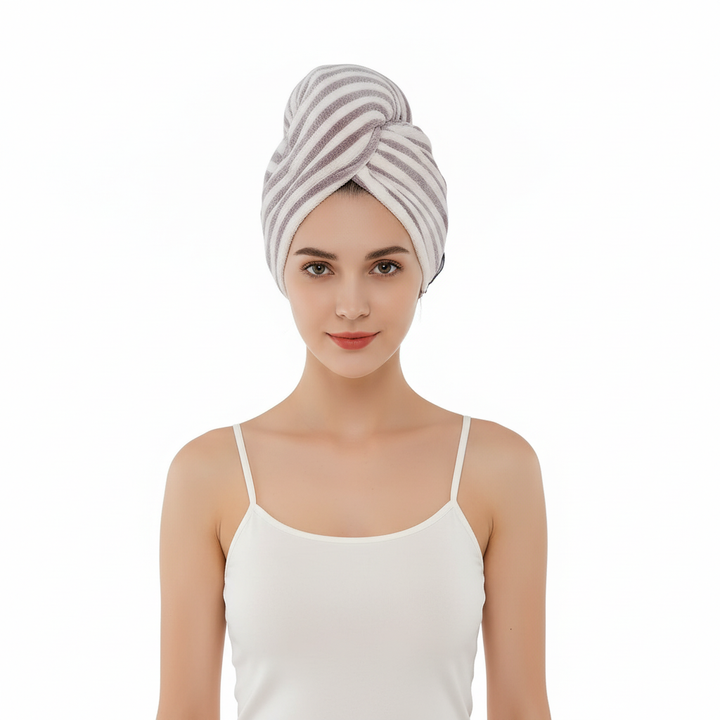 Übergröße Turban Handtuch - StripeTowel
