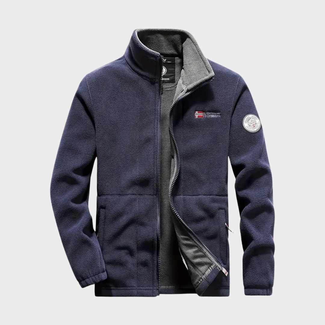 Warm Men's Fleece with Zip – Bjorn