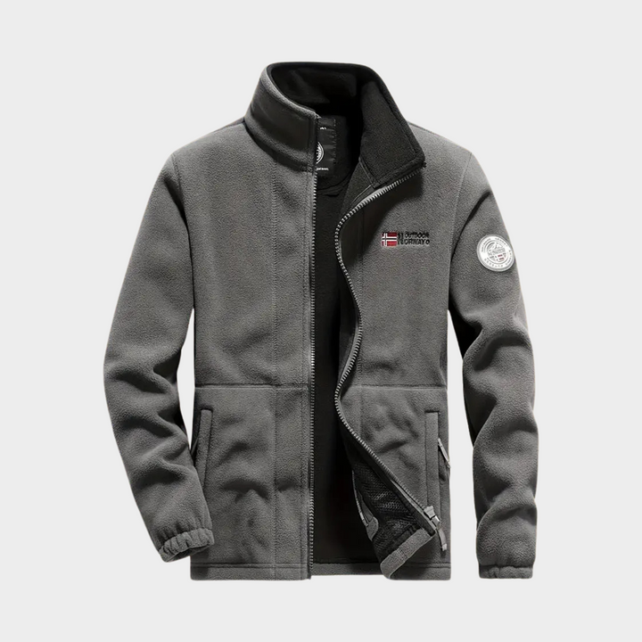 Warm Men's Fleece with Zip – Bjorn