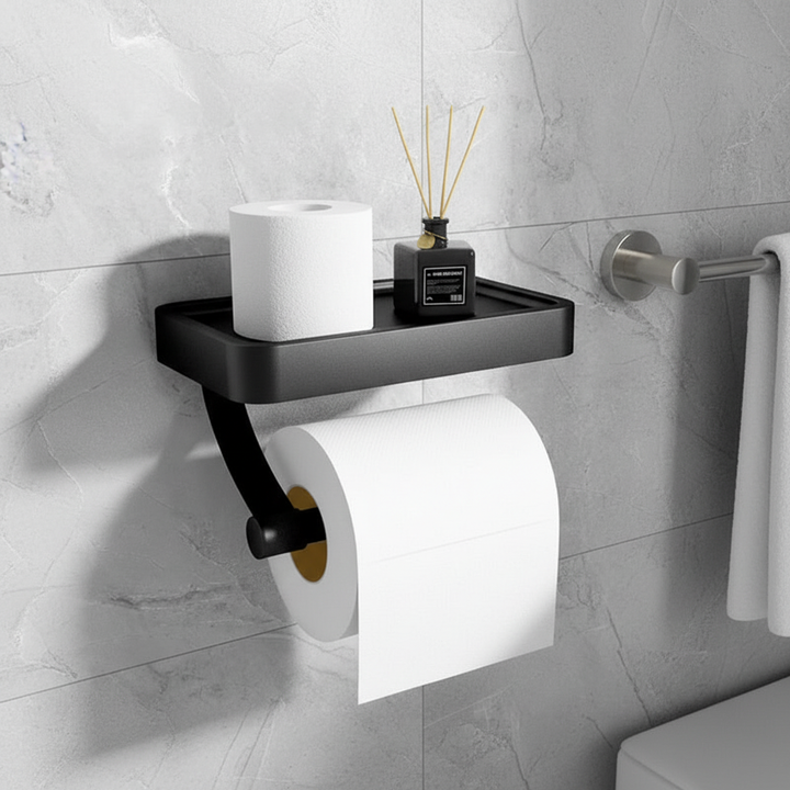 Wandmontierter Toilettenpapierhalter - RollDock