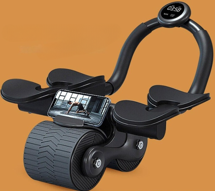 Abdominal trainer - CoreRoller Max-Orange-Nora Luxe