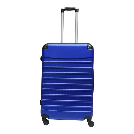 ABS hard shell suitcase – Siena-Blue-XS (26 L)-Nora Luxe