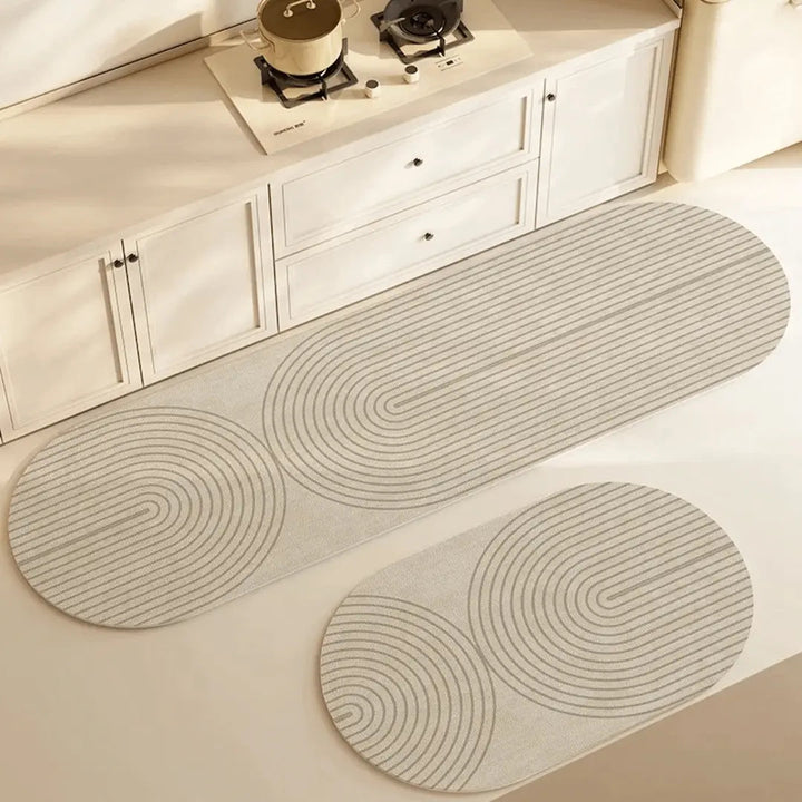 Absorbent Non-Slip Kitchen Mat - DryLane-Model B-40x60cm-The Livary