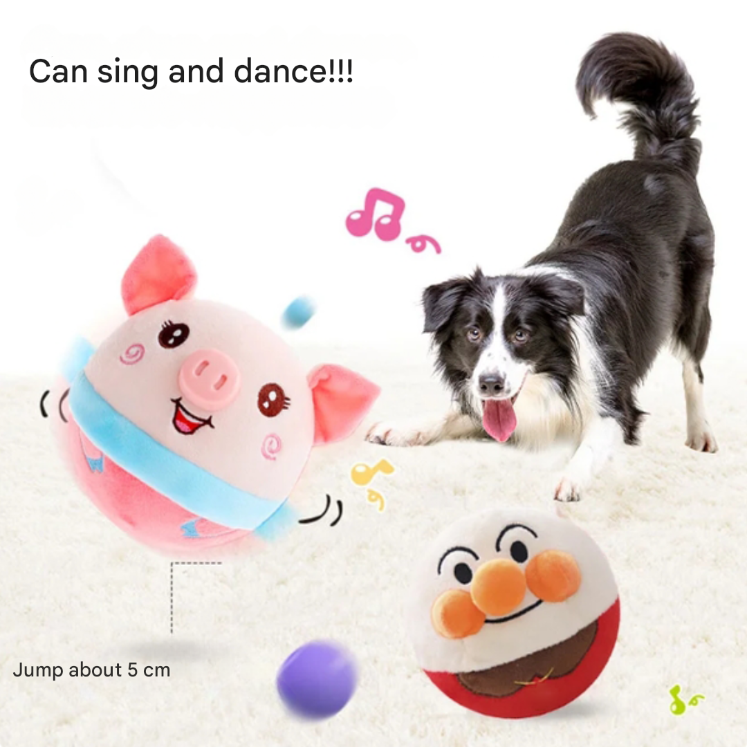 Active Moving Dog Toy - Rover-Red Pig-Nora Luxe