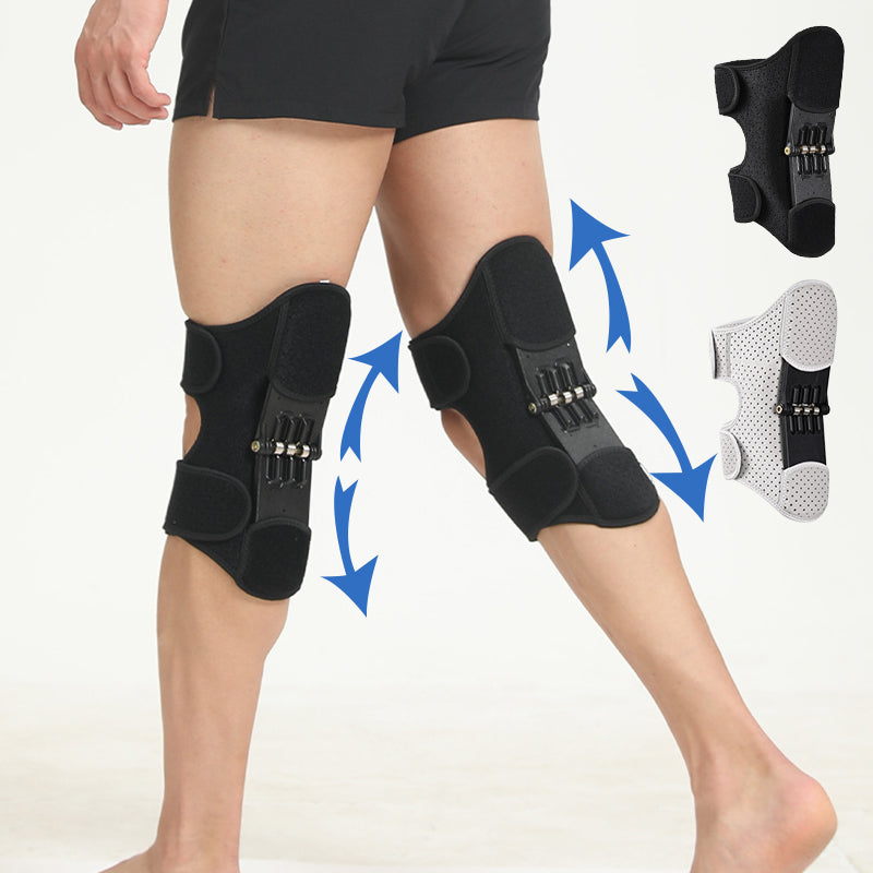 Adjustable Knee Brace with Hinges - FlexiKnee-Black-M (12.99–13.78 in)-Nora Luxe