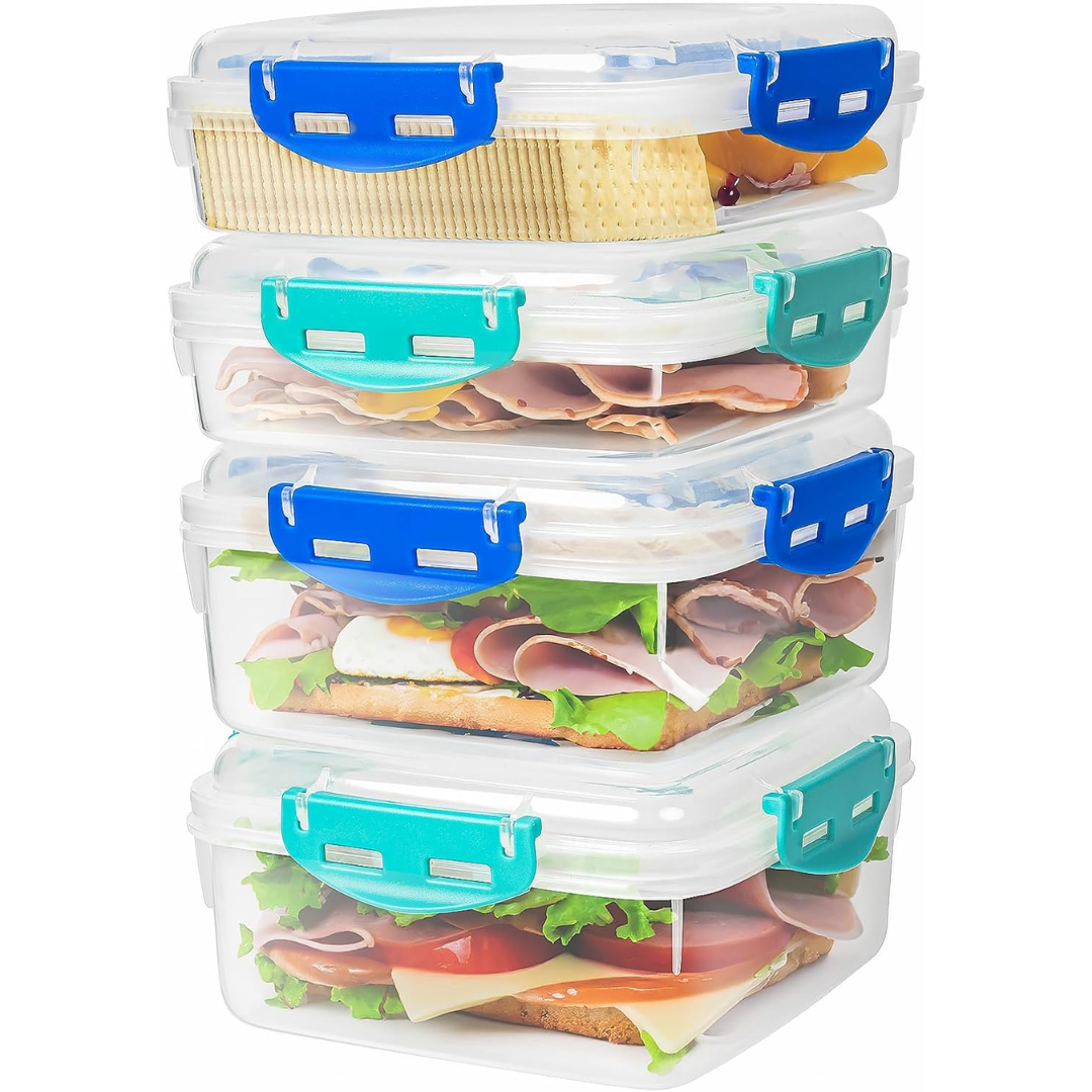 Air-tight Lunch Tubs (4-Pack) - LunchVault-Nora Luxe