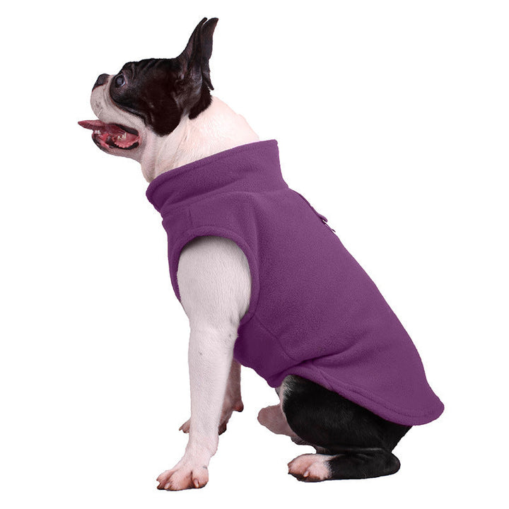 All-Season Dog Jacket - ArcticFleece-Violet-S-Nora Luxe