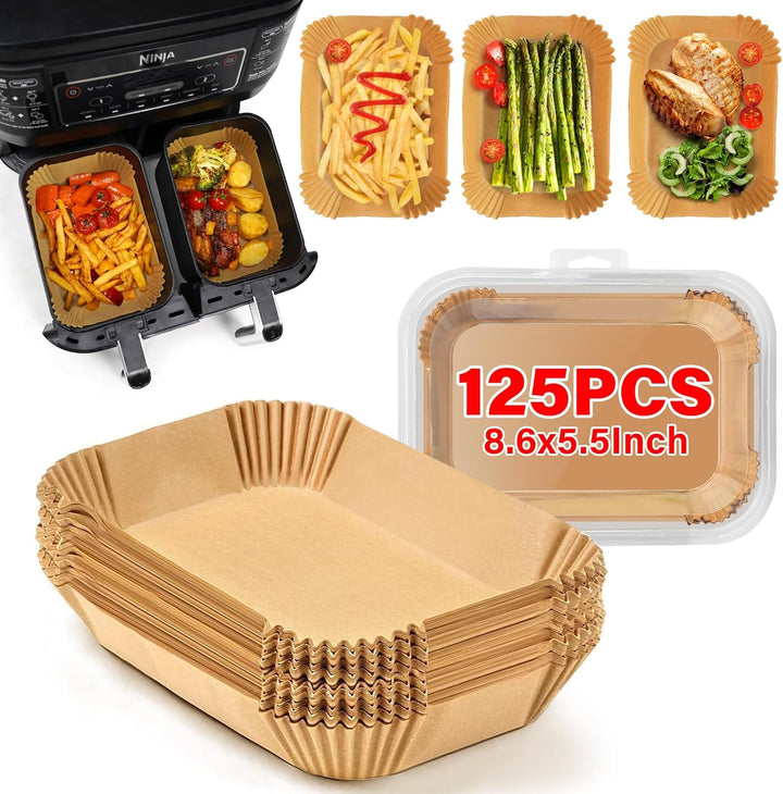 Anti-adhesive Disposable Air Fryer Liners - EasyCrisp-Square-Nora Luxe