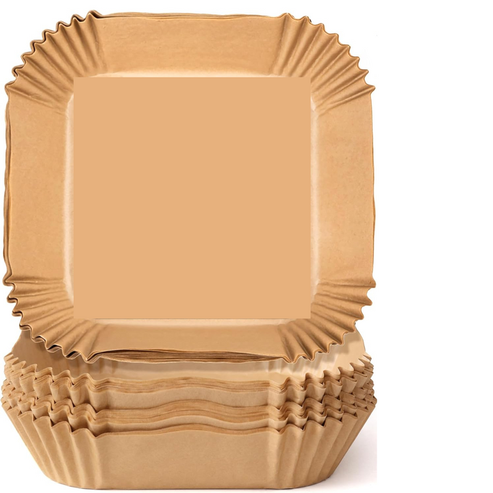 Anti-adhesive Disposable Air Fryer Liners - EasyCrisp-Square-Nora Luxe