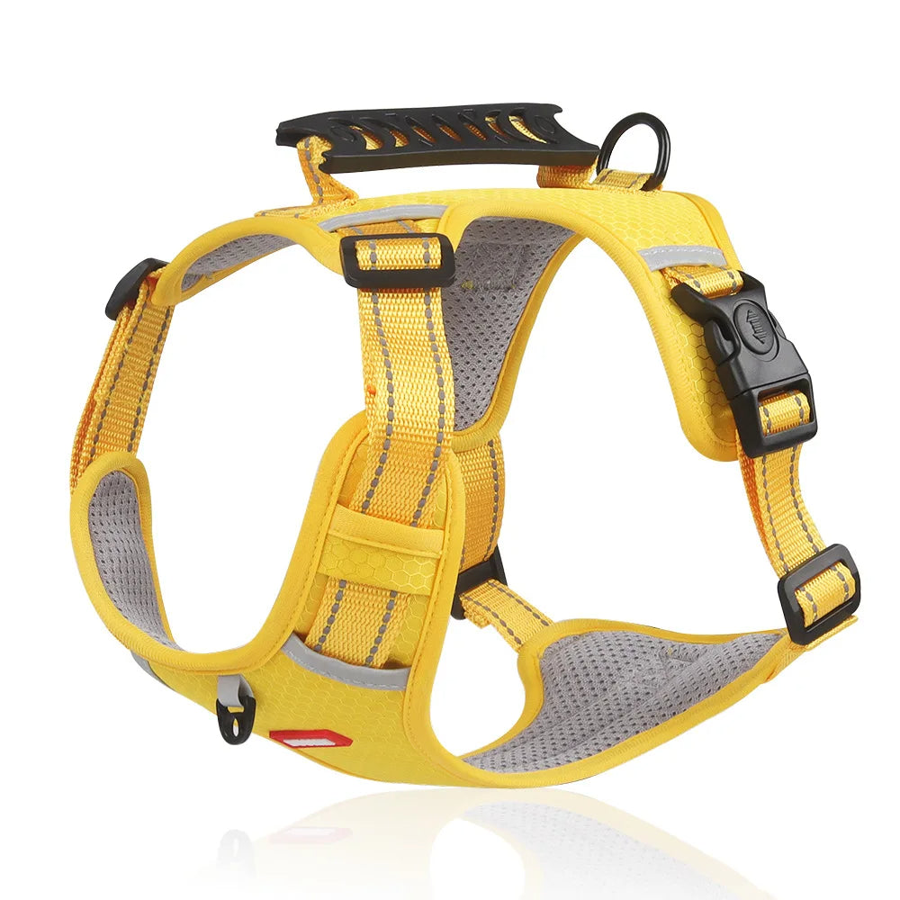 Anti-Trek Dog Harness - FlexiFit-Yellow-S 11.02 - 16.53 lbs)-Nora Luxe