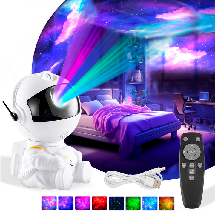 ASTRONAUT PROJECTOR-With Loudspeaker-Nora Luxe