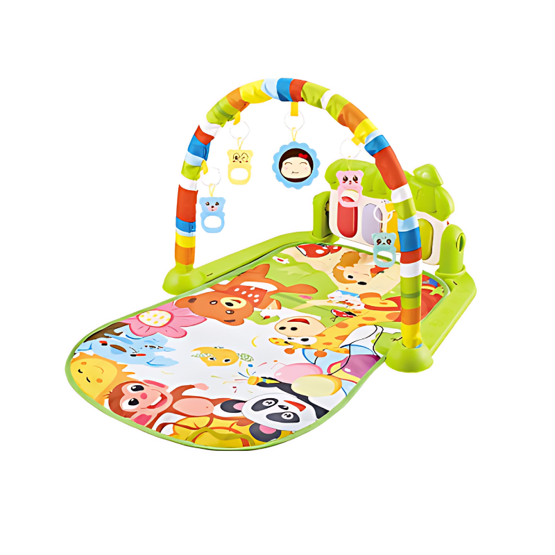 Baby Play Mat - MelodyMat-Green-Nora Luxe