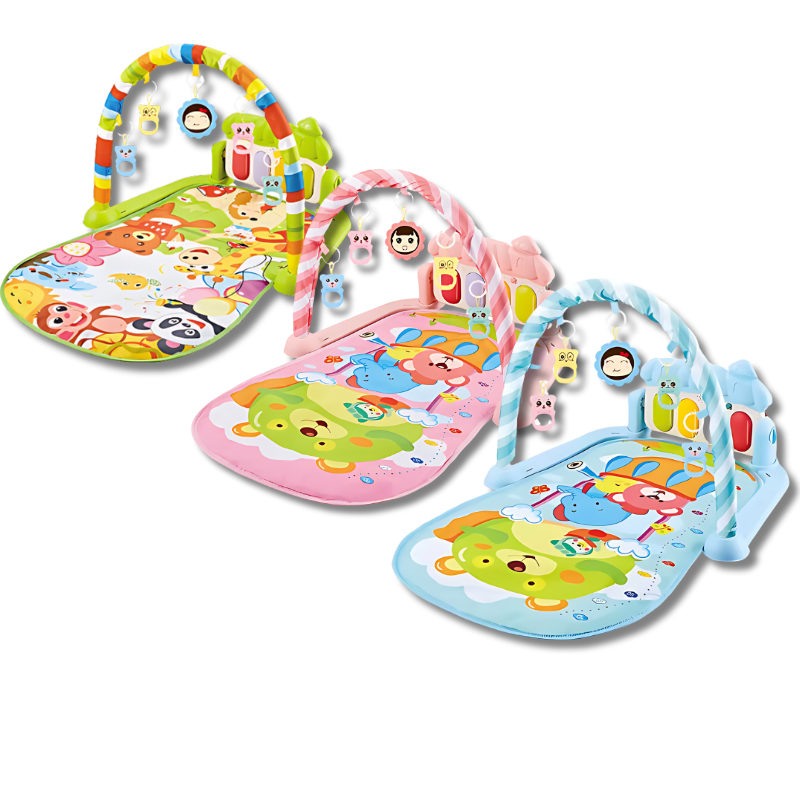 Baby Play Mat - MelodyMat-Green-Nora Luxe