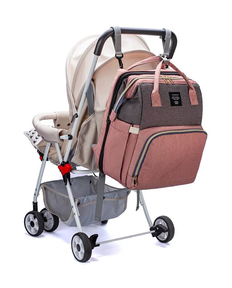 Portable Baby Bed and Nappy Bag – Multi-Function Travel Backpack