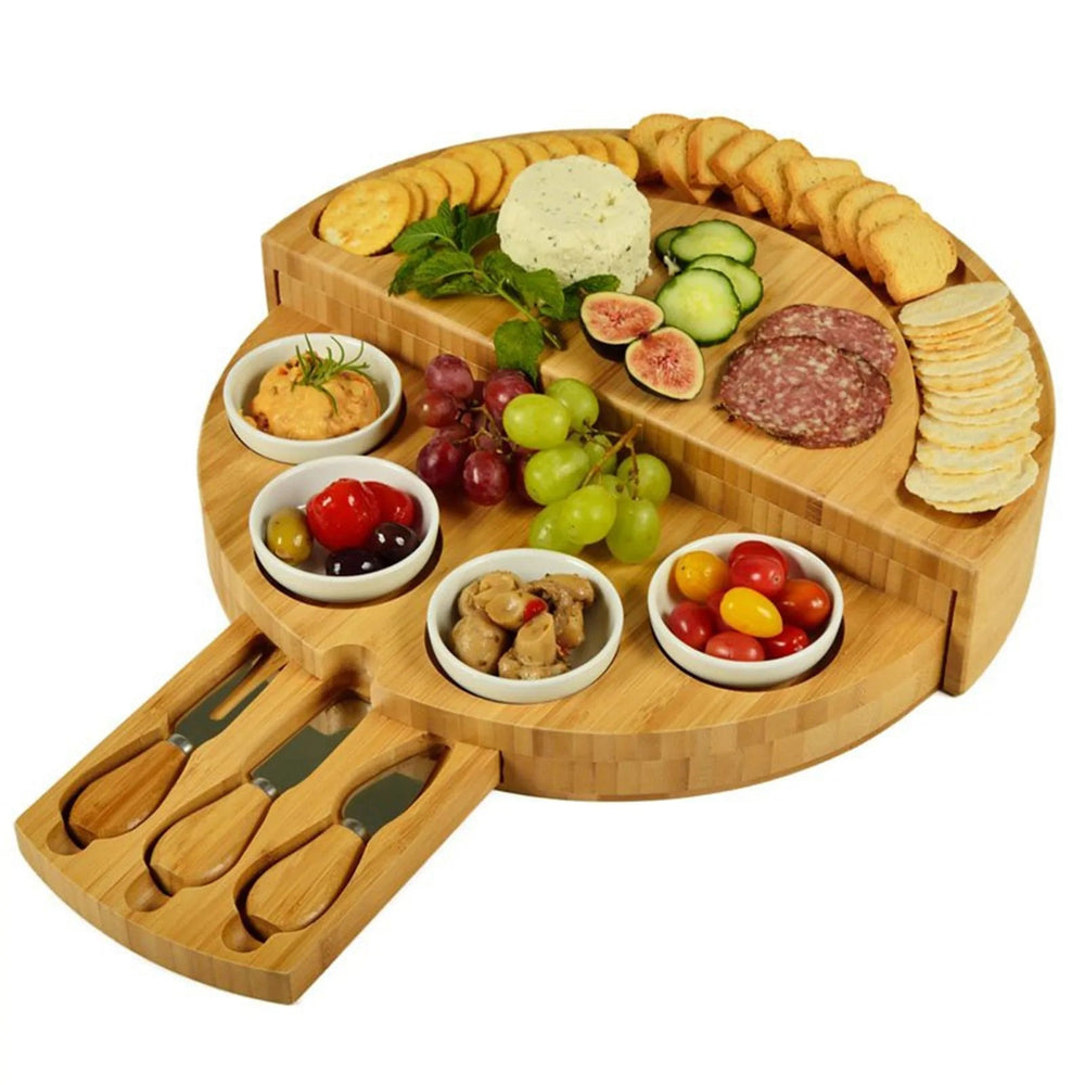 Bamboo Cheese Board – Naturon-The Livary