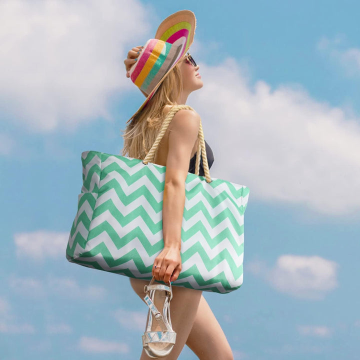 Waterproof & Sandproof Oversized Beach Tote – SandAway