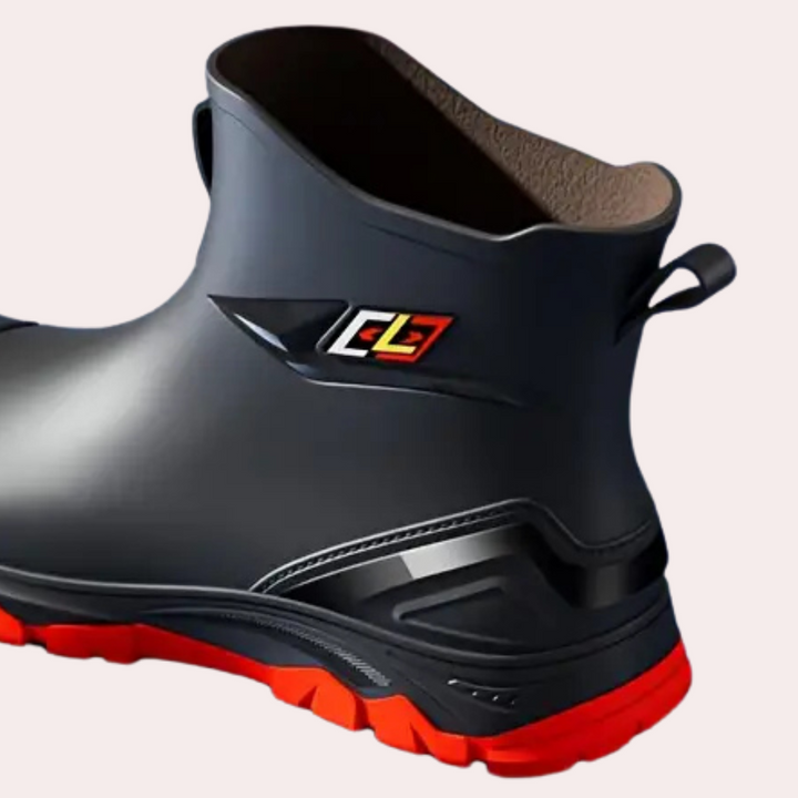 Black Winter Boots for Men with Strong Grip - Felix-6.5-Nora Luxe