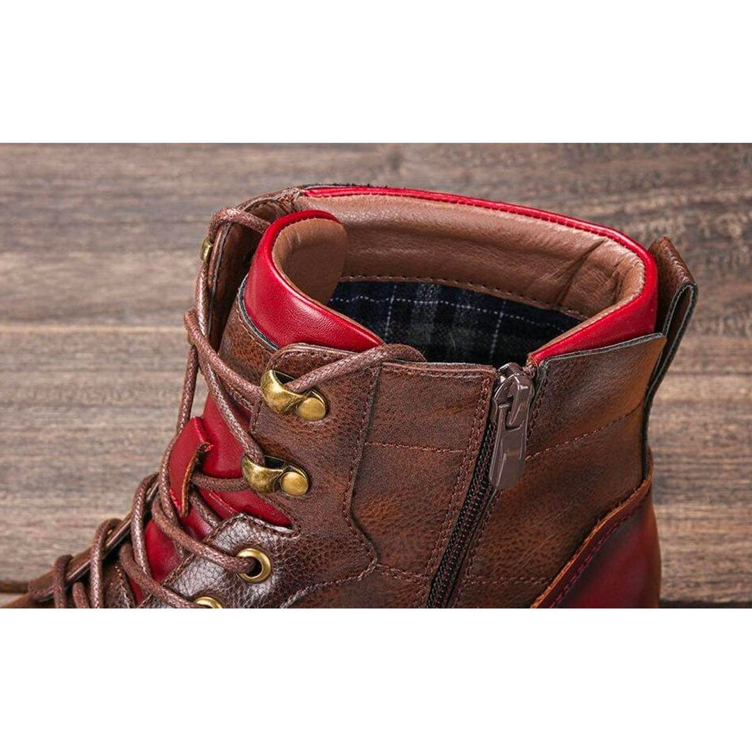 Brown Men's Oxford Boots – Jules-8-The Livary