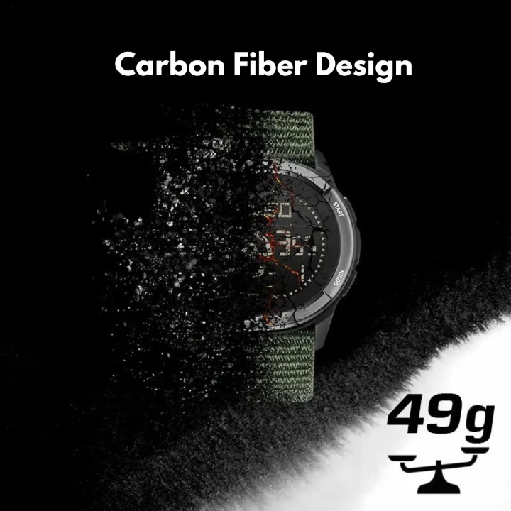 Carbon Adventure Watch - SummitPulse-Nora Luxe
