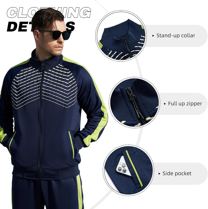 Casual Men's Tracksuit - Ryan-Black-S-Nora Luxe