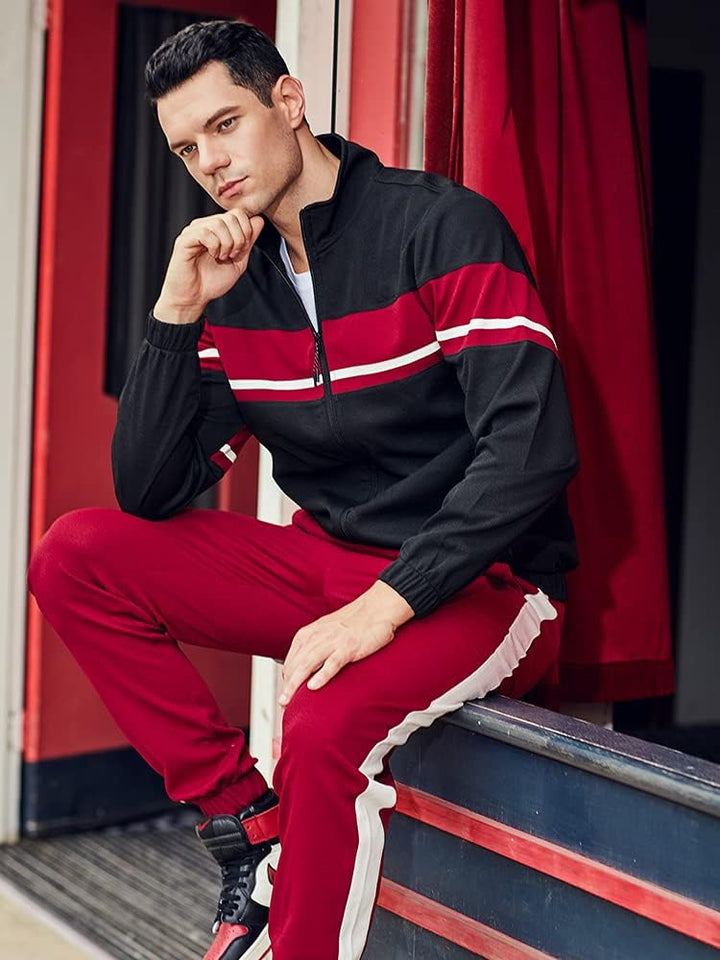 Casual Men's Tracksuit - Ryan-Black-S-Nora Luxe