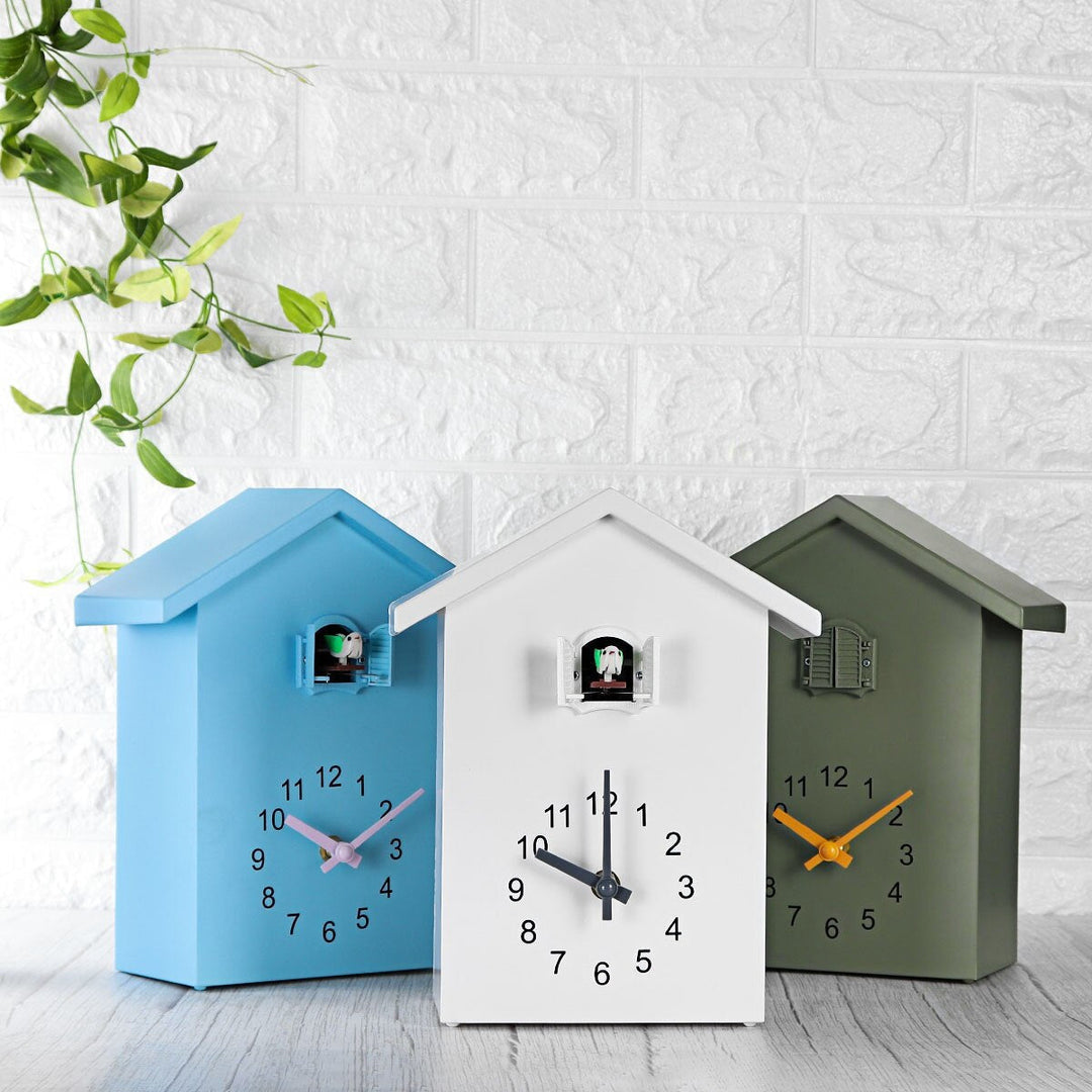 Charming cuckoo clock - JoyCoo-Blue-Nora Luxe