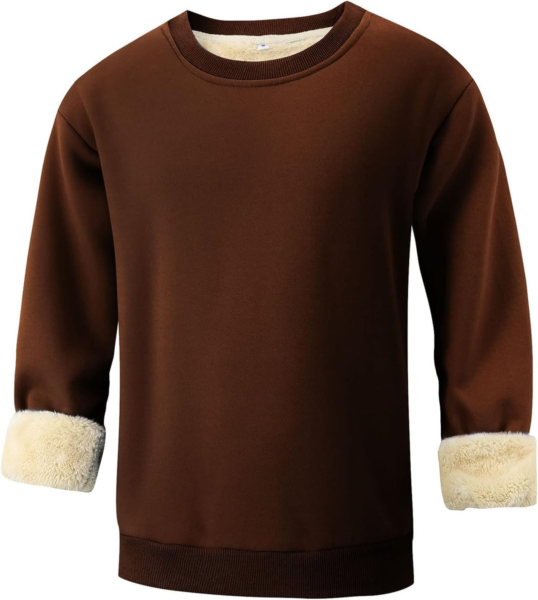 Comfortable Men's Sweatshirt - Finn-Brown-S-Nora Luxe