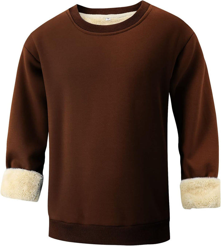 Comfortable Men's Sweatshirt - Finn-Brown-S-Nora Luxe