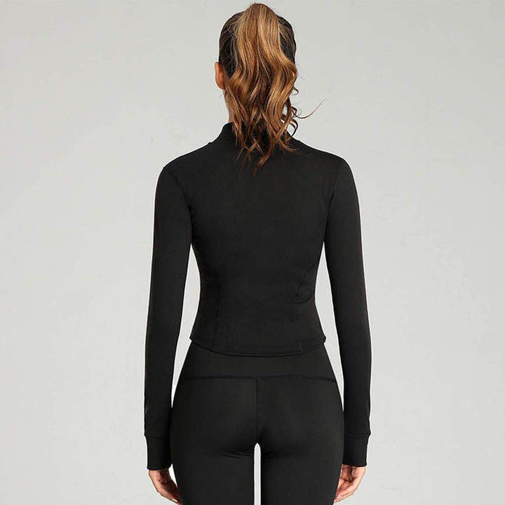 Comfortable Sports Jacket - FlexiMove-Apricot-XS-Nora Luxe