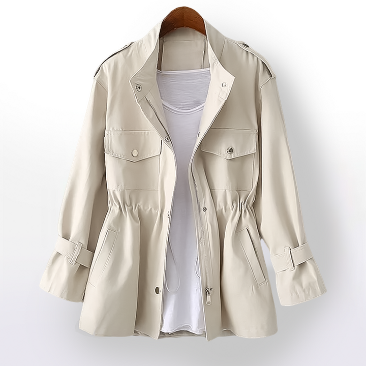Short Ladies Trench Coat – Clarisse