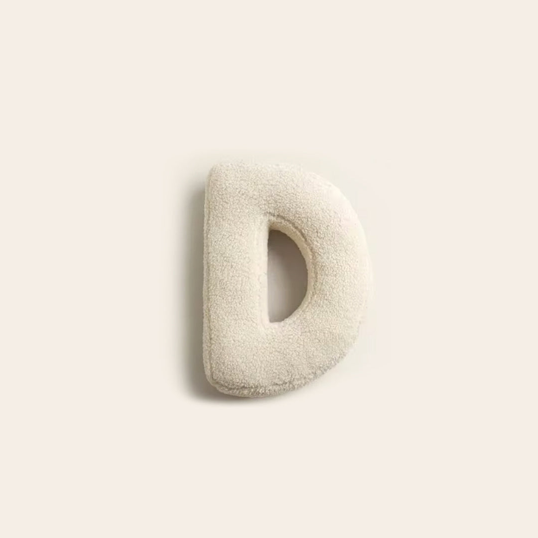 Decorative Alphabet Cushion – LetterLounge-D-The Livary
