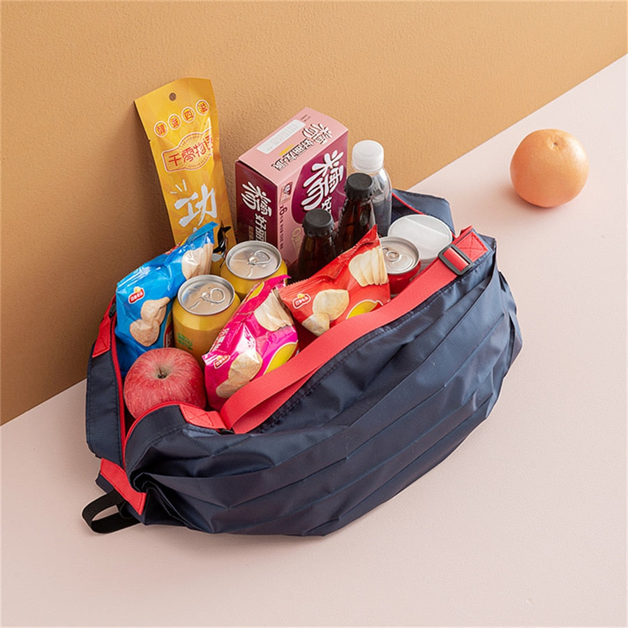 Foldable Large-Capacity Shopping Tote