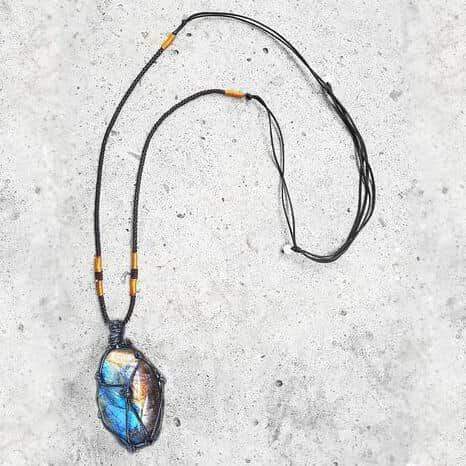 Dragonheart Labradorite Necklace - Astrid-Nora Luxe