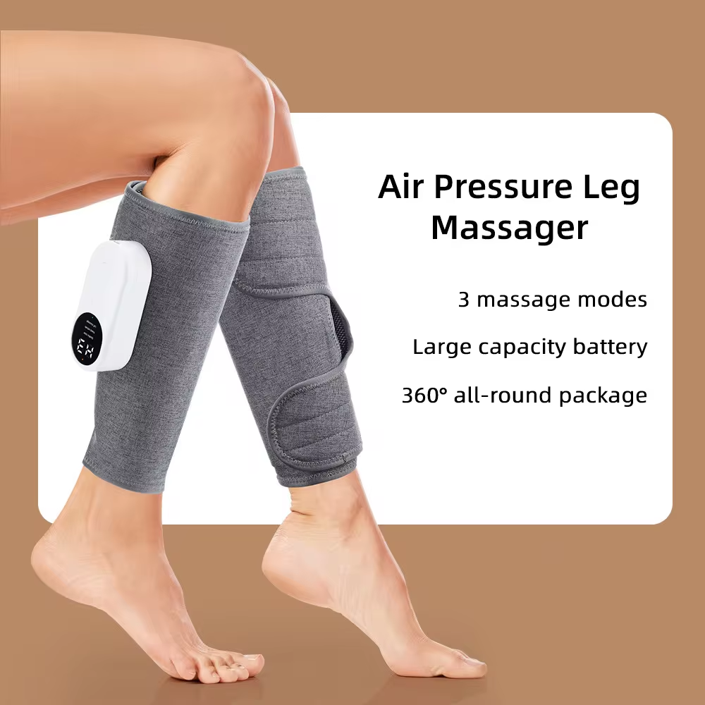 ELECTRIC LEG MASSAGER - AIR COMPRESSION WITH 3 MASSAGE MODES-Single-Nora Luxe