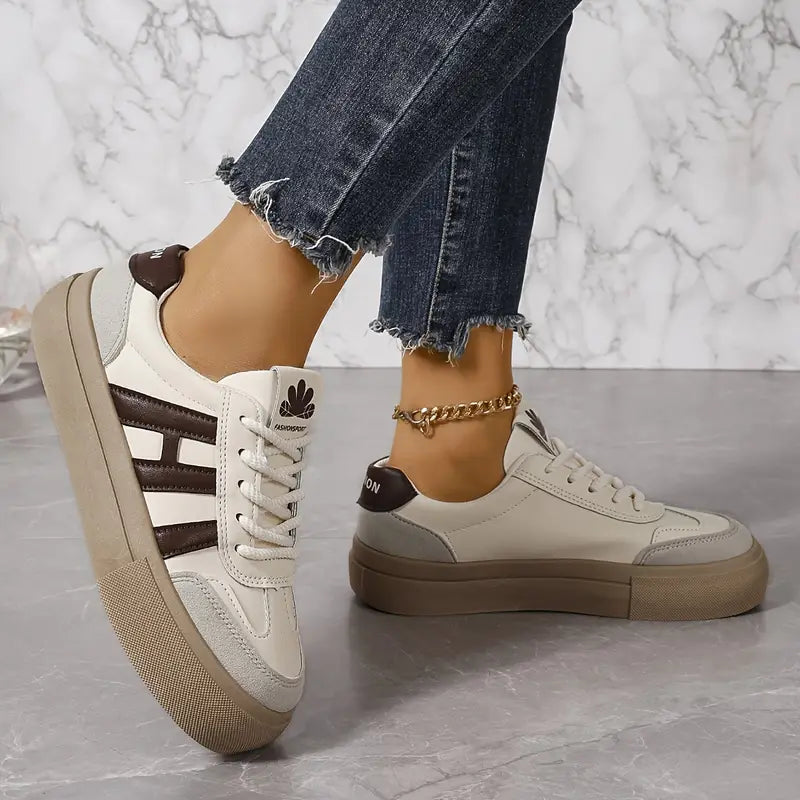 Fashionable Platform Sneakers for Women – Talia-Blue-5.5-Nora Luxe