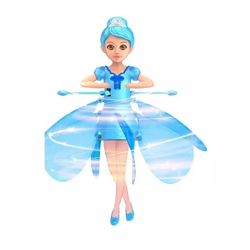 FLYING POP WITH LIGHT - DANCE SIMULATION & GESTURE CONTROL - MAGICAL FLYING TOY FOR CHILDREN-Blue-Nora Luxe