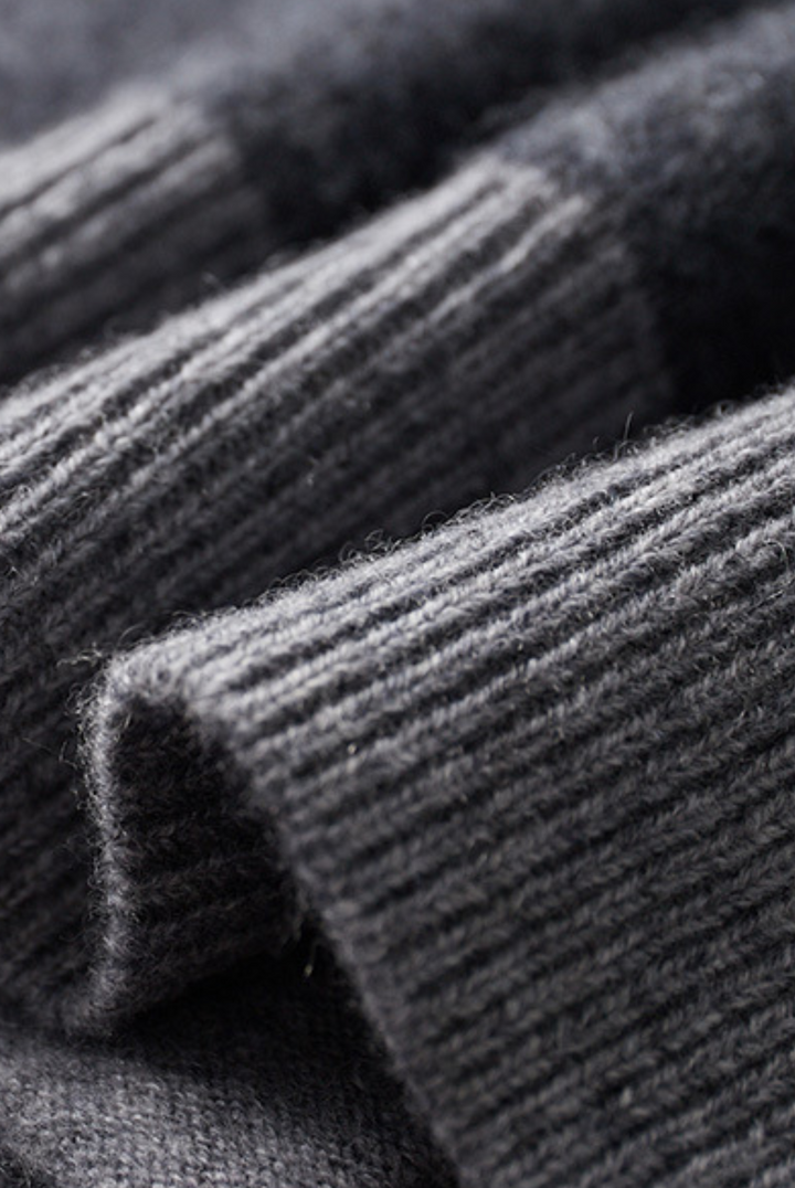 Grey Cashmere Merino Wool Set – Vittore-S-The Livary