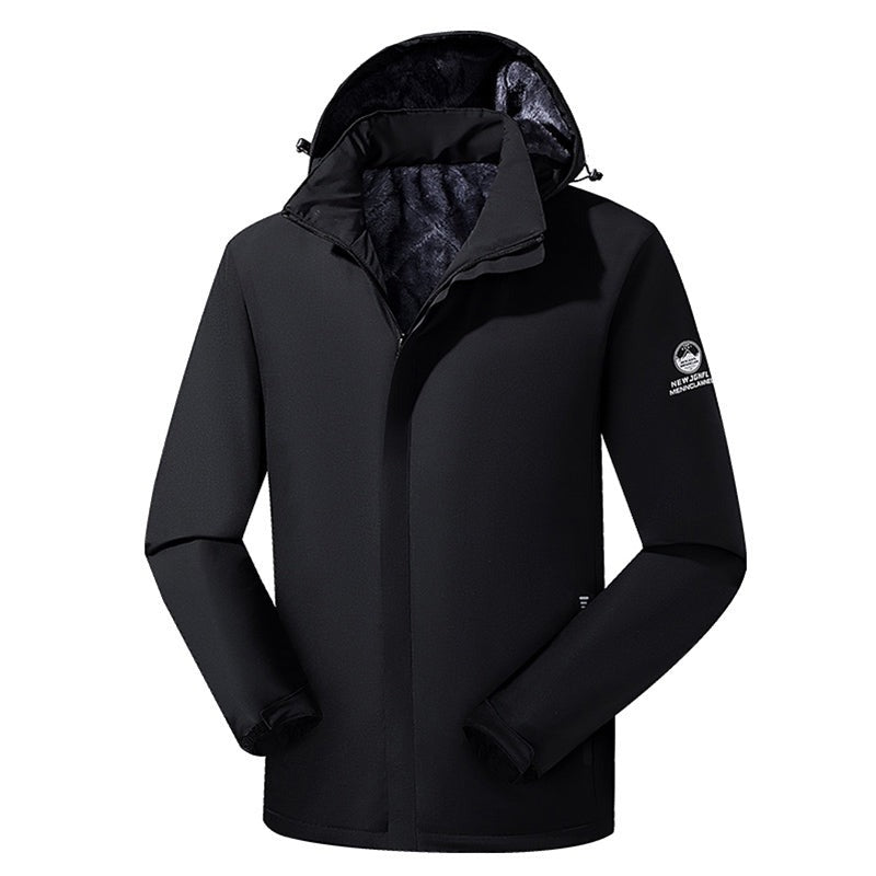 Men's Parka with Removable Hood - Victor