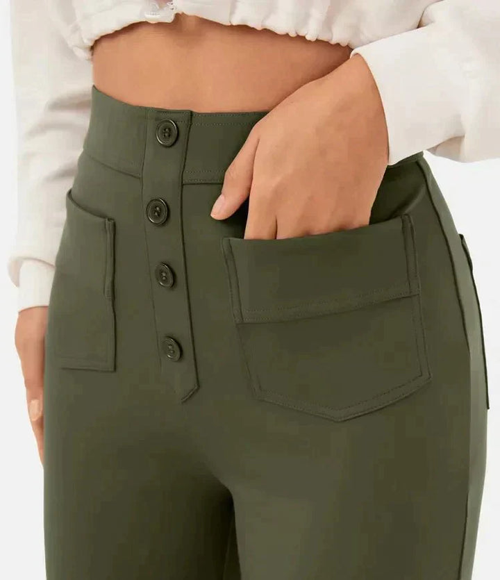 High Waist Ladies' Trousers – Alina
