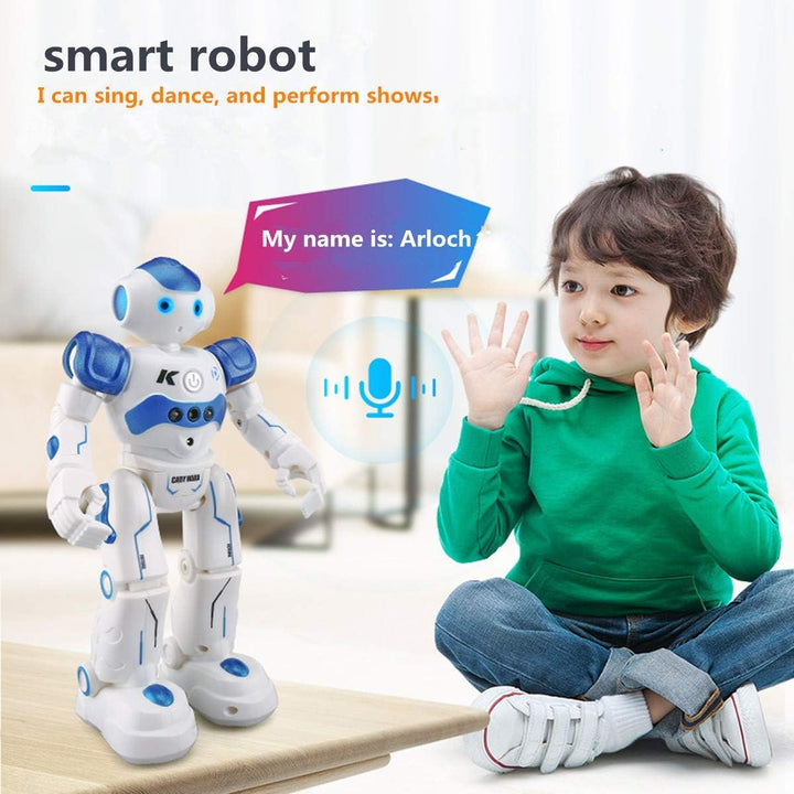 Interactive Educational Robot - NovaBot-Blue-The Livary