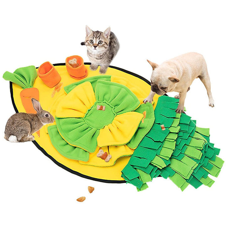Interactive Snuffle Mat for Dogs - HuntPlay-Radish-Nora Luxe