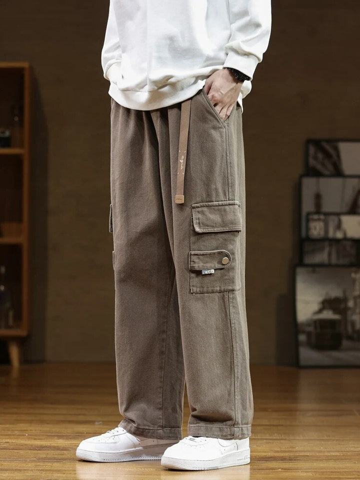 Men's Cargo Trousers with Pockets – Ruben