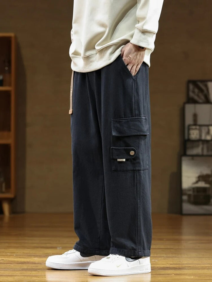 Men's Cargo Trousers with Pockets – Ruben