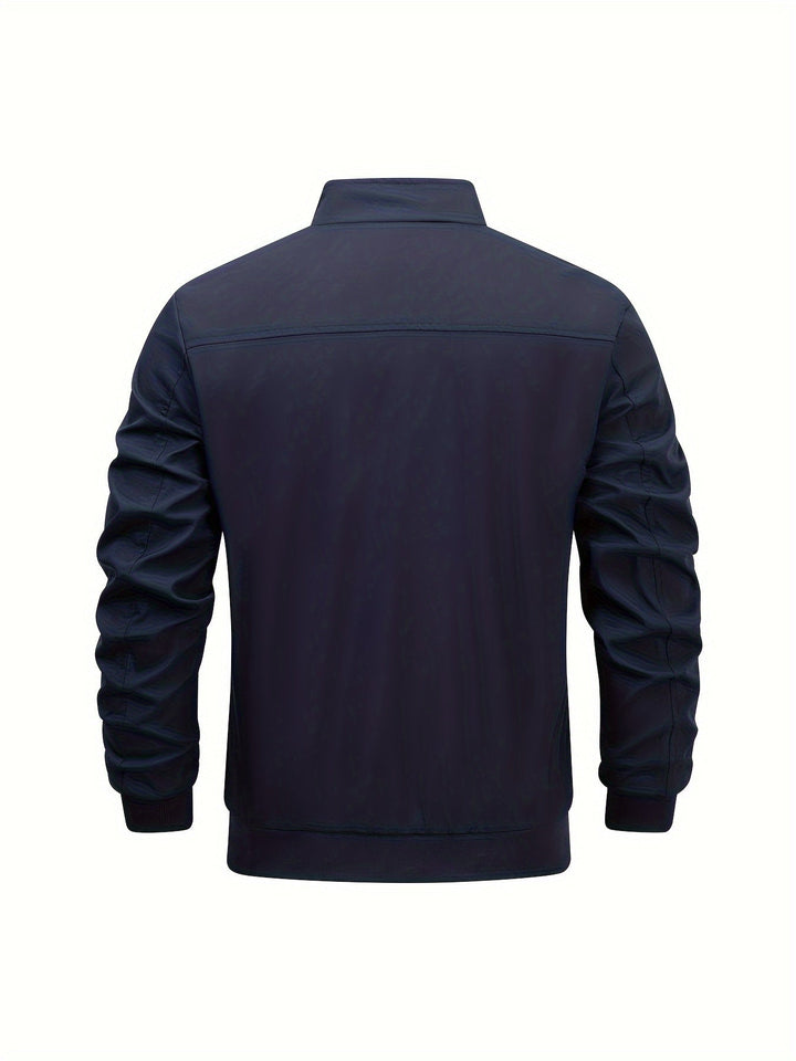 Jacket with Stand-Up Collar – Sven